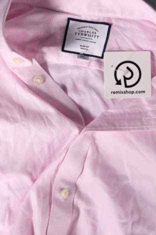 Мъжка риза Charles Tyrwhitt, Размер XL, Цвят Розов, Цена 36,66 лв.
