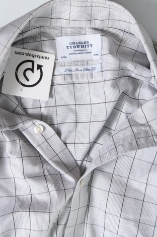 Ανδρικό πουκάμισο Charles Tyrwhitt, Μέγεθος L, Χρώμα Γκρί, Τιμή 3,38 €
