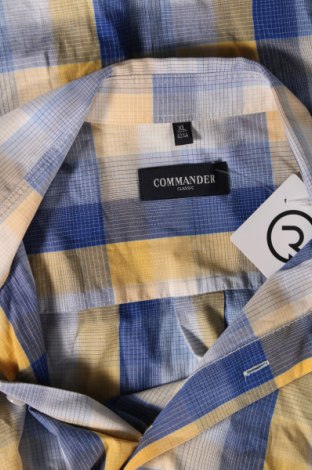 Herrenhemd Commander, Größe XL, Farbe Mehrfarbig, Preis 4,44 €
