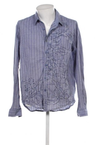 Herrenhemd Desigual, Größe XXL, Farbe Blau, Preis € 15,83