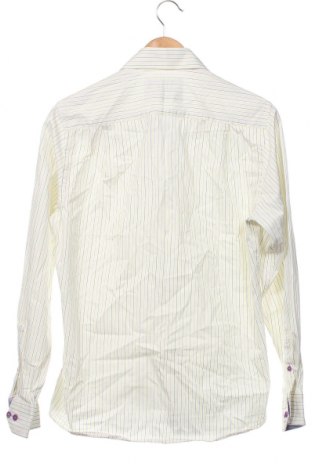 Ανδρικό πουκάμισο Dressmann, Μέγεθος M, Χρώμα Εκρού, Τιμή 21,51 €