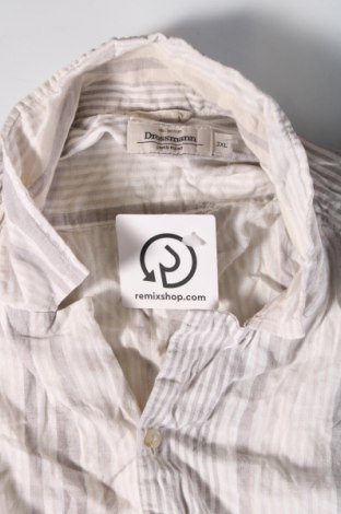 Ανδρικό πουκάμισο Dressmann, Μέγεθος 3XL, Χρώμα Γκρί, Τιμή 14,85 €