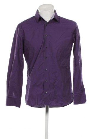 Ανδρικό πουκάμισο Eterna, Μέγεθος M, Χρώμα Βιολετί, Τιμή 17,61 €