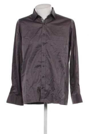 Ανδρικό πουκάμισο Eterna, Μέγεθος L, Χρώμα Γκρί, Τιμή 3,14 €