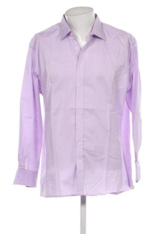 Ανδρικό πουκάμισο Eterna, Μέγεθος XXL, Χρώμα Βιολετί, Τιμή 12,00 €