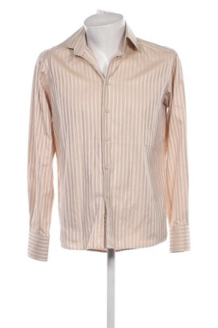 Ανδρικό πουκάμισο Eton, Μέγεθος M, Χρώμα  Μπέζ, Τιμή 15,73 €