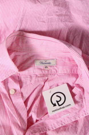 Мъжка риза Faconnable, Размер M, Цвят Розов, Цена 49,43 лв.