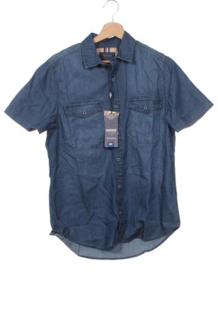 Ανδρικό πουκάμισο Gabbiano, Μέγεθος S, Χρώμα Μπλέ, Τιμή 20,41 €
