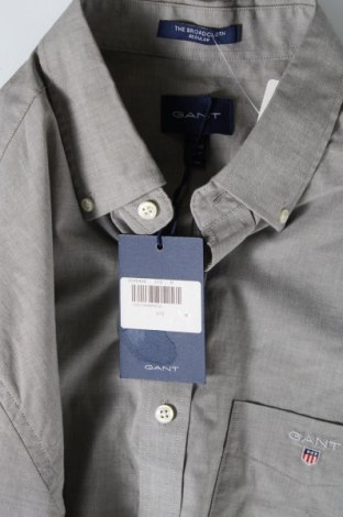 Herrenhemd Gant, Größe M, Farbe Grau, Preis € 44,07