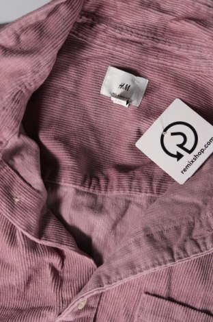Ανδρικό πουκάμισο H&M, Μέγεθος XXL, Χρώμα Βιολετί, Τιμή 3,59 €