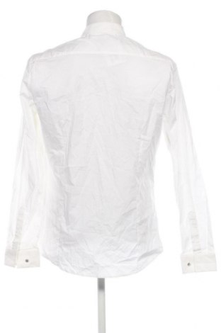 Мъжка риза H&M, Размер L, Цвят Бял, Цена 29,00 лв.