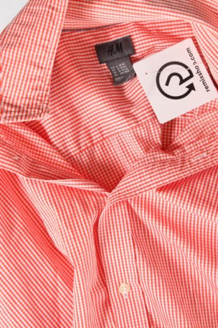 Ανδρικό πουκάμισο H&M, Μέγεθος M, Χρώμα Πορτοκαλί, Τιμή 14,84 €