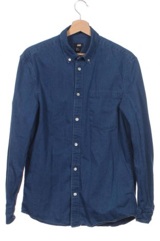 Ανδρικό πουκάμισο H&M, Μέγεθος S, Χρώμα Μπλέ, Τιμή 14,84 €