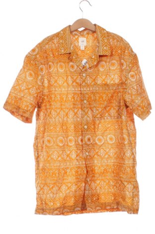 Мъжка риза H&M L.O.G.G., Размер S, Цвят Оранжев, Цена 13,05 лв.