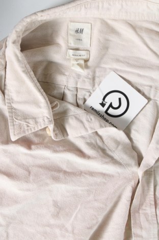 Ανδρικό πουκάμισο H&M L.O.G.G., Μέγεθος XL, Χρώμα  Μπέζ, Τιμή 17,94 €