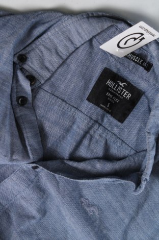 Мъжка риза Hollister, Размер S, Цвят Син, Цена 6,48 лв.