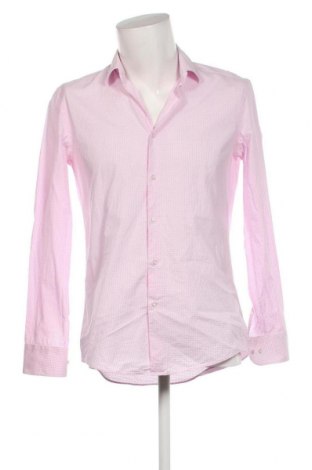 Ανδρικό πουκάμισο Hugo Boss, Μέγεθος M, Χρώμα Ρόζ , Τιμή 84,12 €