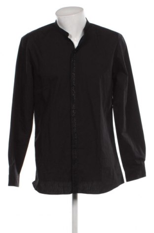 Ανδρικό πουκάμισο Hugo Boss, Μέγεθος XL, Χρώμα Μαύρο, Τιμή 73,86 €
