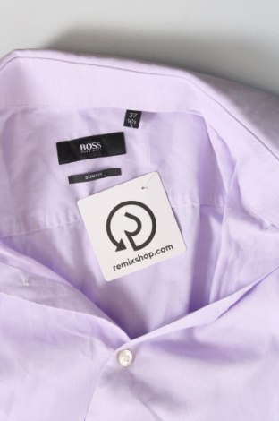 Ανδρικό πουκάμισο Hugo Boss, Μέγεθος S, Χρώμα Βιολετί, Τιμή 20,46 €
