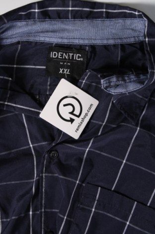 Ανδρικό πουκάμισο Identic, Μέγεθος XXL, Χρώμα Μπλέ, Τιμή 4,13 €