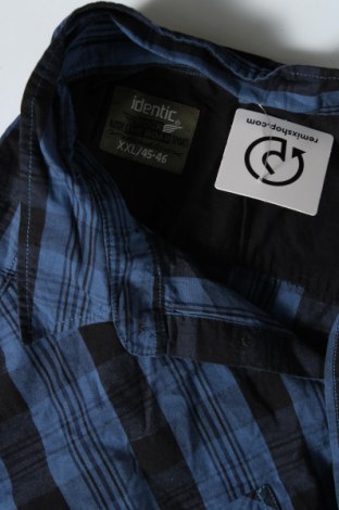 Ανδρικό πουκάμισο Identic, Μέγεθος XXL, Χρώμα Μπλέ, Τιμή 17,94 €