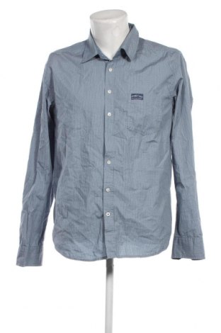 Ανδρικό πουκάμισο Identic, Μέγεθος L, Χρώμα Μπλέ, Τιμή 6,10 €