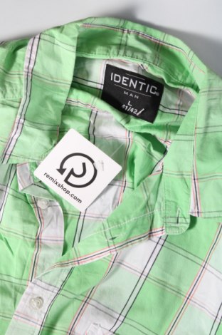 Ανδρικό πουκάμισο Identic, Μέγεθος L, Χρώμα Πράσινο, Τιμή 8,79 €