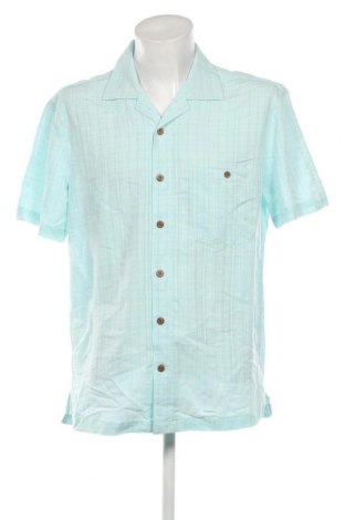 Ανδρικό πουκάμισο Island Shores, Μέγεθος L, Χρώμα Μπλέ, Τιμή 5,20 €