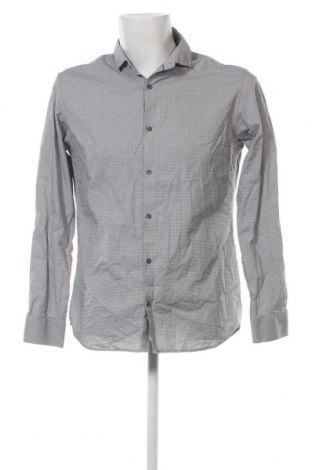 Ανδρικό πουκάμισο Jack & Jones PREMIUM, Μέγεθος L, Χρώμα Γκρί, Τιμή 4,31 €