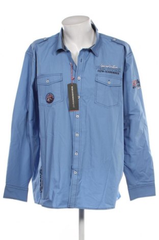 Ανδρικό πουκάμισο Jan Vanderstorm, Μέγεθος L, Χρώμα Μπλέ, Τιμή 22,83 €
