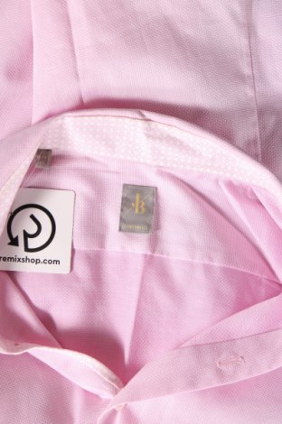 Мъжка риза Jb, Размер M, Цвят Розов, Цена 46,00 лв.