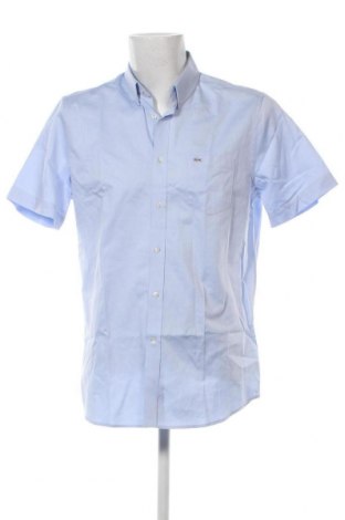 Ανδρικό πουκάμισο Lacoste, Μέγεθος L, Χρώμα Μπλέ, Τιμή 58,18 €