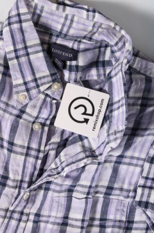 Ανδρικό πουκάμισο Lands' End, Μέγεθος M, Χρώμα Πολύχρωμο, Τιμή 7,71 €
