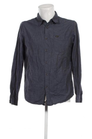 Ανδρικό πουκάμισο Lee, Μέγεθος L, Χρώμα Μπλέ, Τιμή 24,12 €