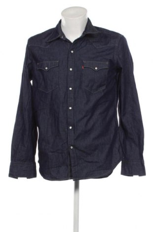 Ανδρικό πουκάμισο Levi's, Μέγεθος L, Χρώμα Μπλέ, Τιμή 14,47 €
