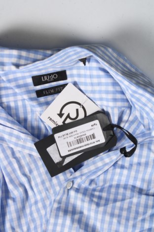 Ανδρικό πουκάμισο Liu Jo, Μέγεθος S, Χρώμα Μπλέ, Τιμή 27,06 €