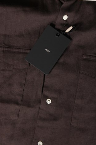 Ανδρικό πουκάμισο Liu Jo, Μέγεθος XL, Χρώμα Καφέ, Τιμή 31,55 €