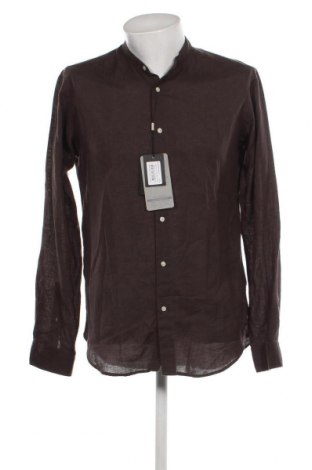 Мъжка риза Liu Jo, Размер L, Цвят Кафяв, Цена 145,50 лв.