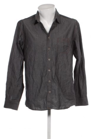 Ανδρικό πουκάμισο Livergy, Μέγεθος XL, Χρώμα Γκρί, Τιμή 7,36 €