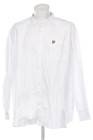 Ανδρικό πουκάμισο Lyle & Scott, Μέγεθος 4XL, Χρώμα Λευκό, Τιμή 51,26 €