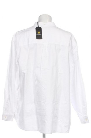 Ανδρικό πουκάμισο Lyle & Scott, Μέγεθος 4XL, Χρώμα Λευκό, Τιμή 49,45 €