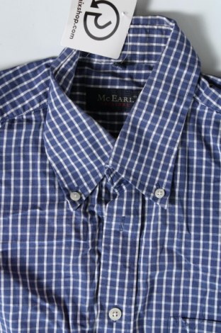 Ανδρικό πουκάμισο Mc Earl, Μέγεθος M, Χρώμα Μπλέ, Τιμή 7,18 €
