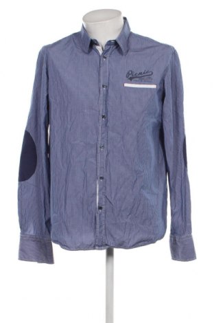 Ανδρικό πουκάμισο Moods Of Norway, Μέγεθος XL, Χρώμα Μπλέ, Τιμή 20,50 €