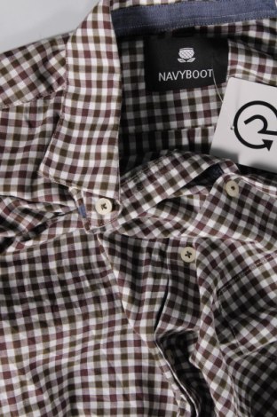 Ανδρικό πουκάμισο Navyboot, Μέγεθος M, Χρώμα Πολύχρωμο, Τιμή 14,70 €