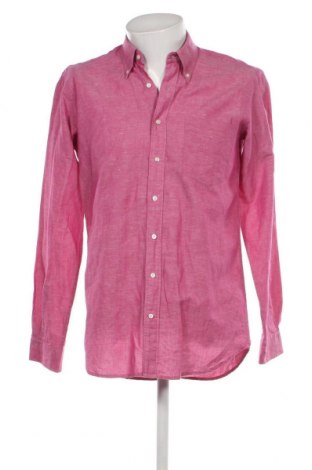 Мъжка риза Nils Sundstrom, Размер M, Цвят Розов, Цена 30,55 лв.