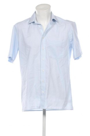 Ανδρικό πουκάμισο Olymp, Μέγεθος L, Χρώμα Μπλέ, Τιμή 19,35 €