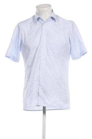 Ανδρικό πουκάμισο Olymp, Μέγεθος M, Χρώμα Μπλέ, Τιμή 11,99 €