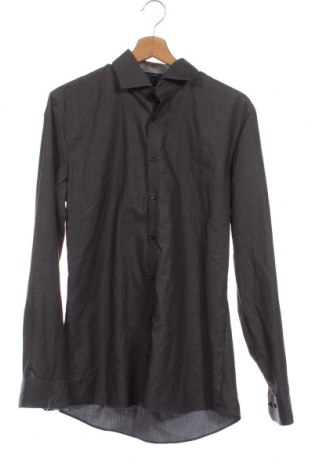Ανδρικό πουκάμισο Olymp, Μέγεθος M, Χρώμα Γκρί, Τιμή 18,33 €