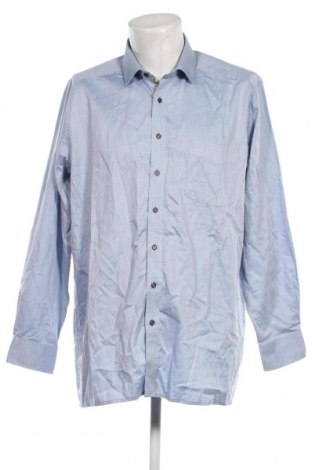 Ανδρικό πουκάμισο Olymp, Μέγεθος XXL, Χρώμα Μπλέ, Τιμή 19,30 €