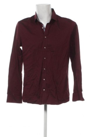 Ανδρικό πουκάμισο Olymp, Μέγεθος L, Χρώμα Κόκκινο, Τιμή 23,40 €